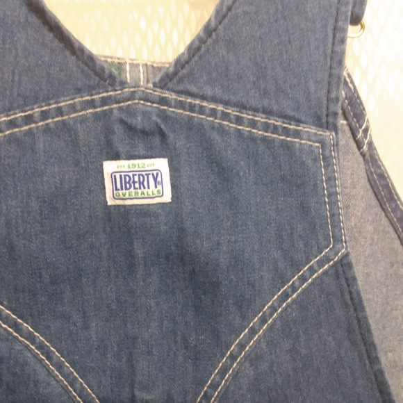 1912 Liberty Bib Overalls, sz 36x30, Blue, 100% cotton, NWT - Picture 7 of 10